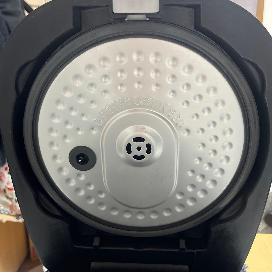 アイリスオーヤマ炊飯器10合1升IH式40銘柄炊分機極厚火釜RC-IK10-B黒