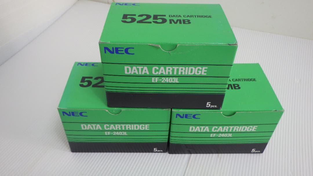 送料無料318/未使用NEC データカートリッジ EF-2403L 525MB