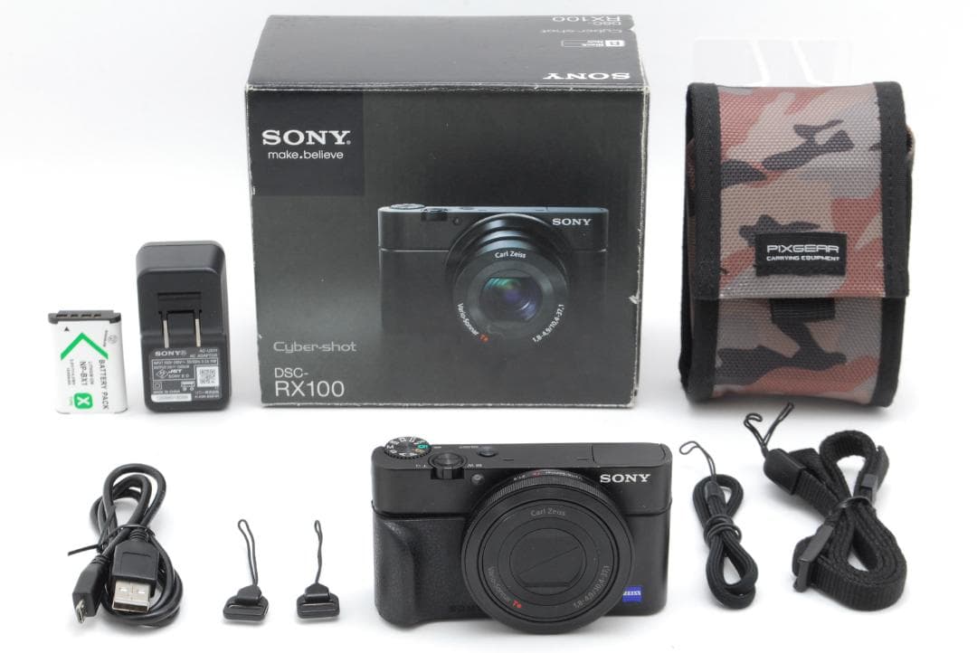 元箱 美品 ケース付 SONY DSC-RX100 デジタルカメラ #150