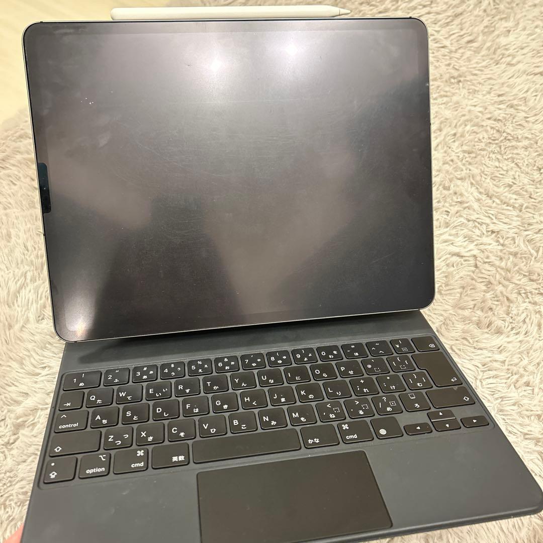 iPad Proスペースグレー 本体 + キーボード + Pencil