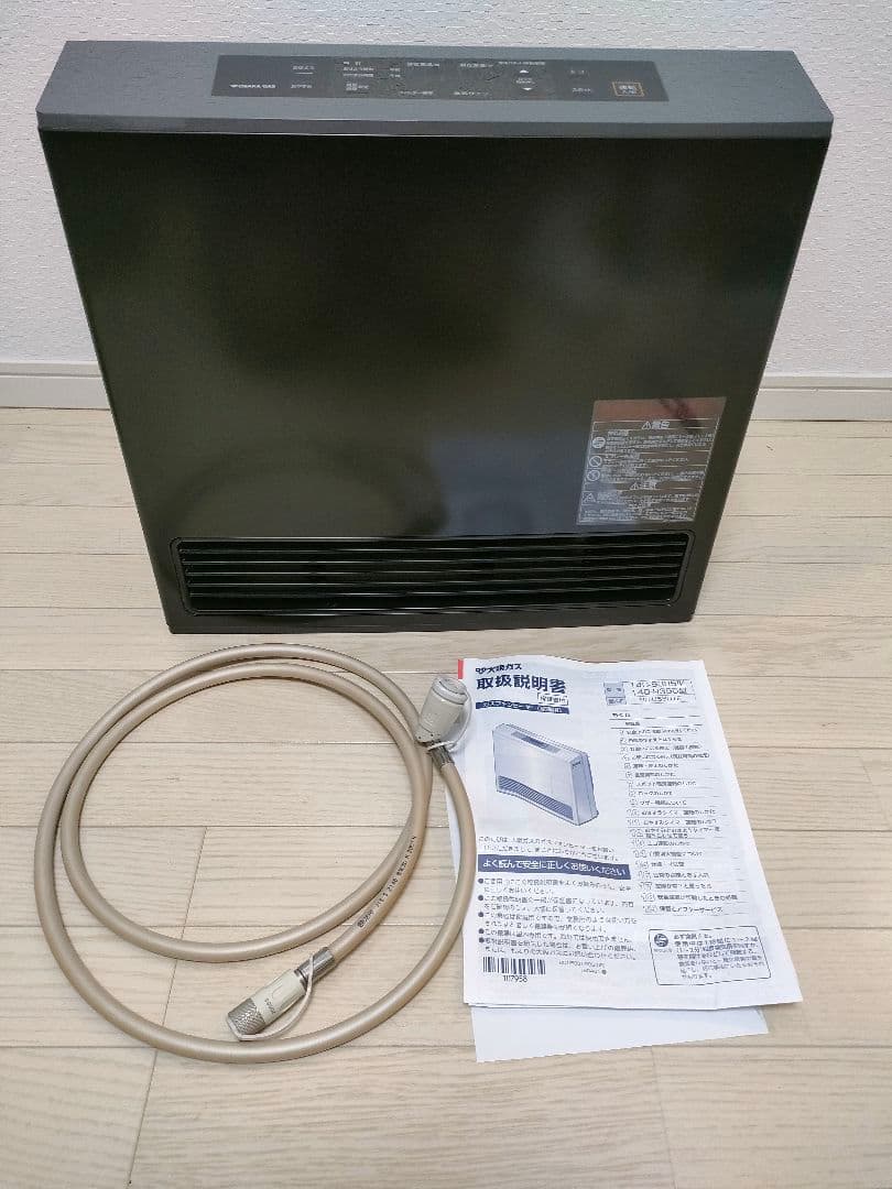 美品　リンナイ　ガスファンヒーター　RC-U5801E ブラック　2020年製