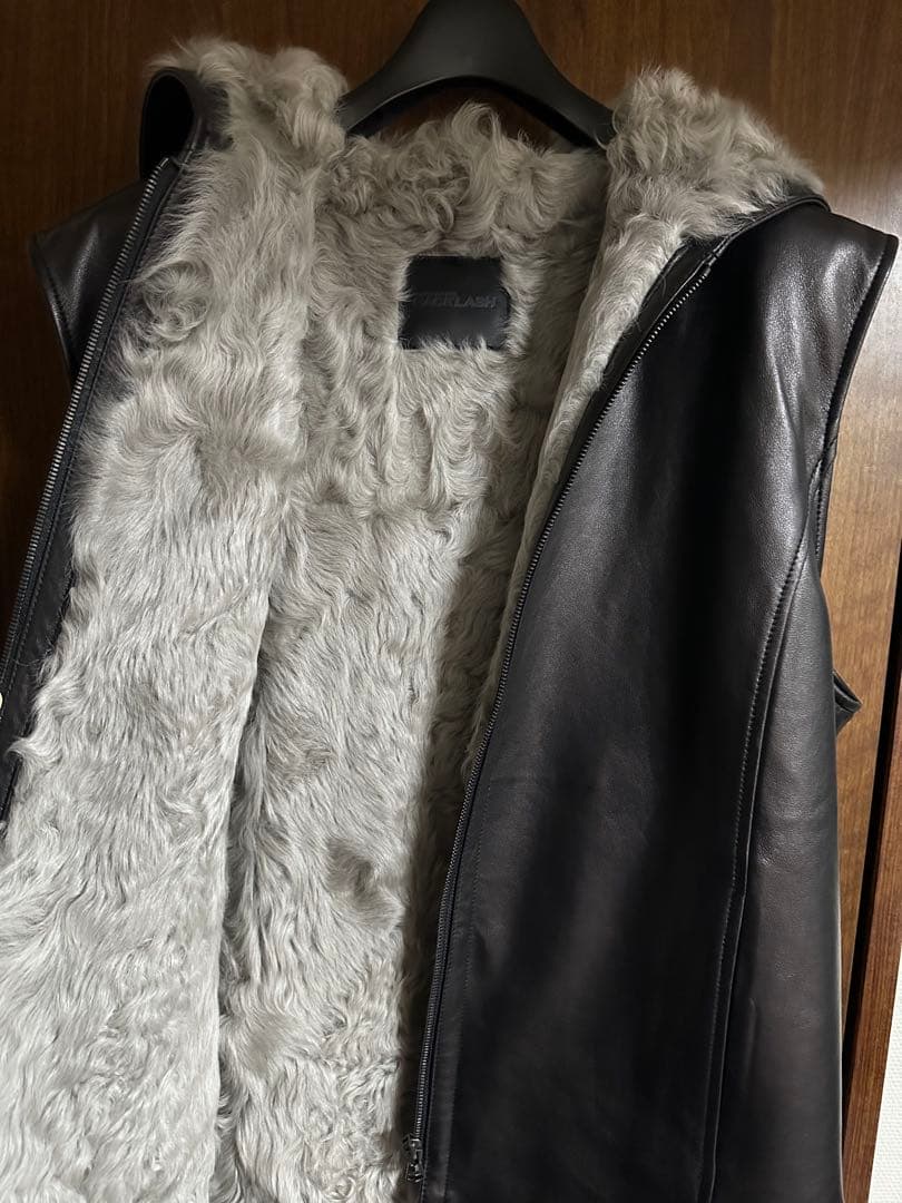 BACKLASH カルガンラムファー フードベスト　M