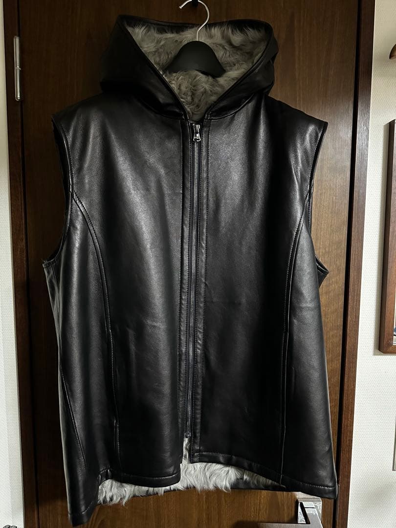 BACKLASH カルガンラムファー フードベスト　M