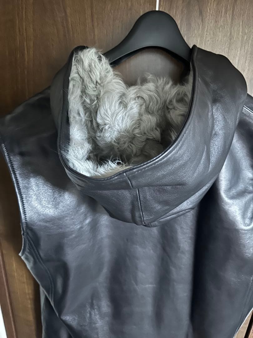 BACKLASH カルガンラムファー フードベスト　M