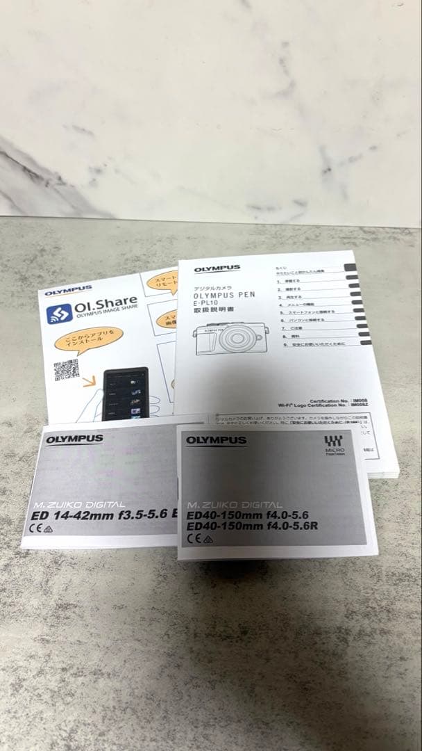 ☘️OLYMPUS PEN E-PL10 ダブルズームキット ☘️カメラがバー付