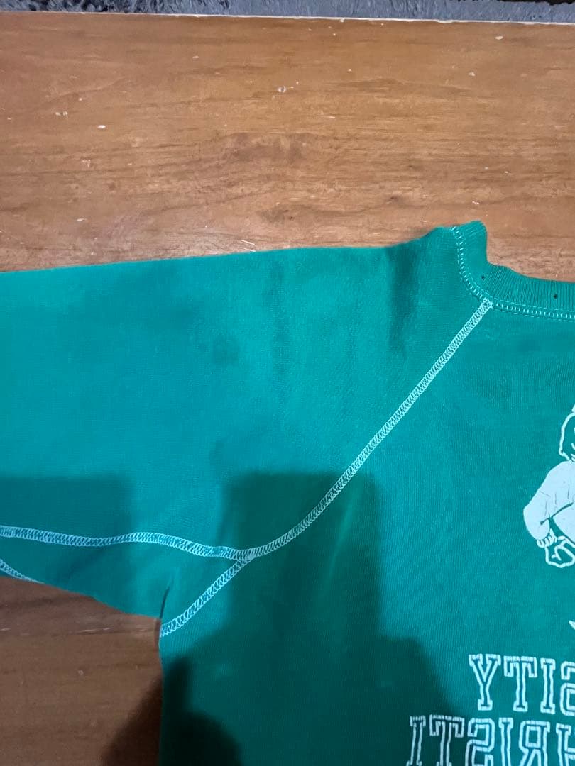 【土日限定値下げ】60s 70s ヴィンテージスウェット グリーン