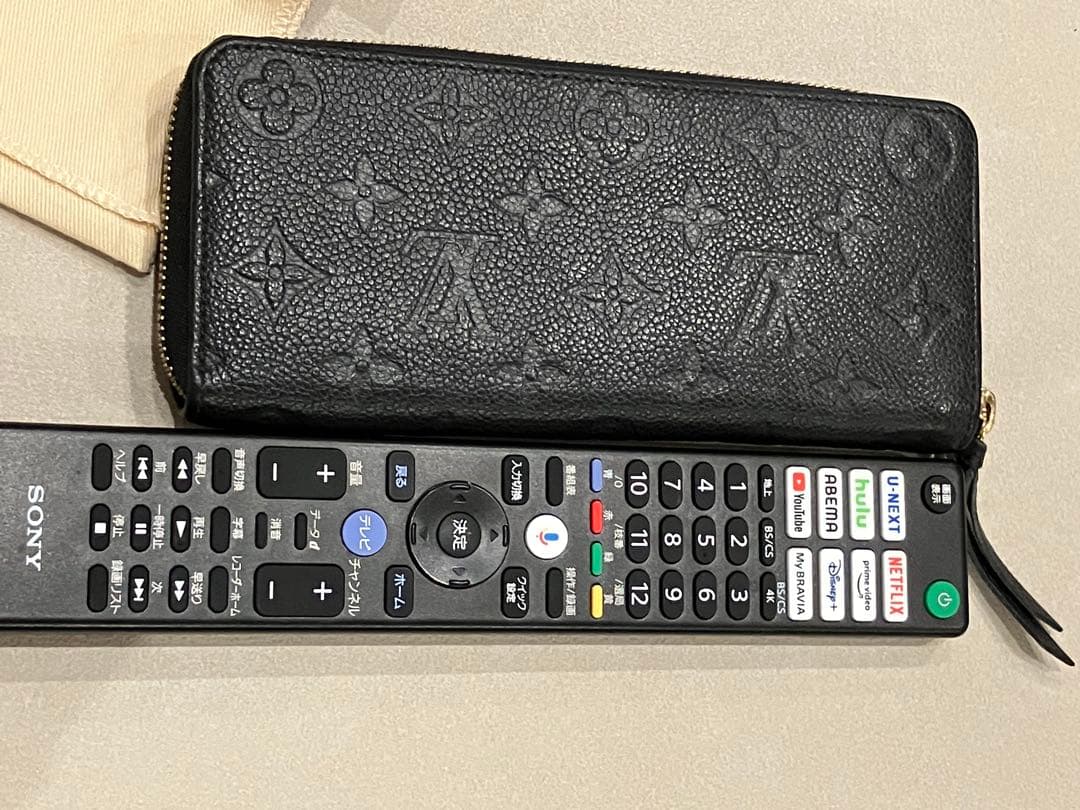 LV 長財布ブラック