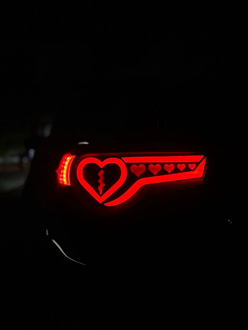 86用 ハートテールランプ 左右セット【希少】