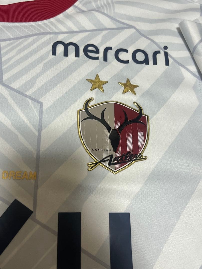 2022 鹿島アントラーズ　アウェイ　レプリカサッカーユニフォーム　鈴木優磨
