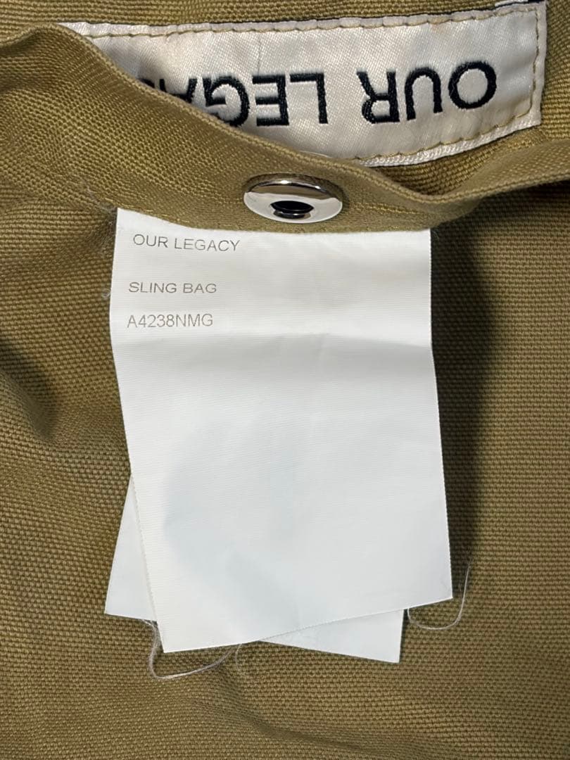 7*様 Our Legacy Sling bag 2023 aw