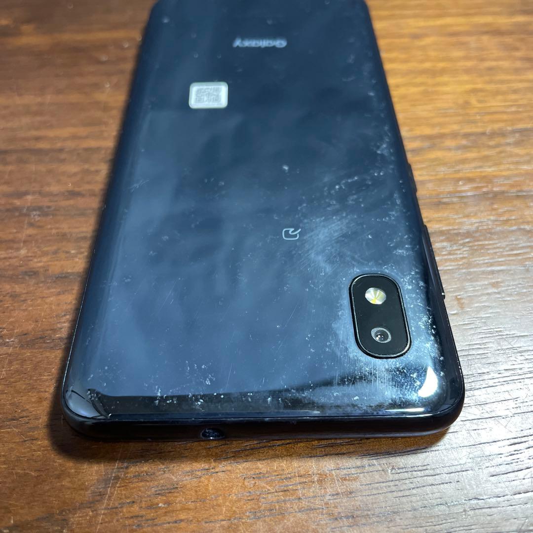 【訳あり】Galaxy A21 SCV49 ブラック c34
