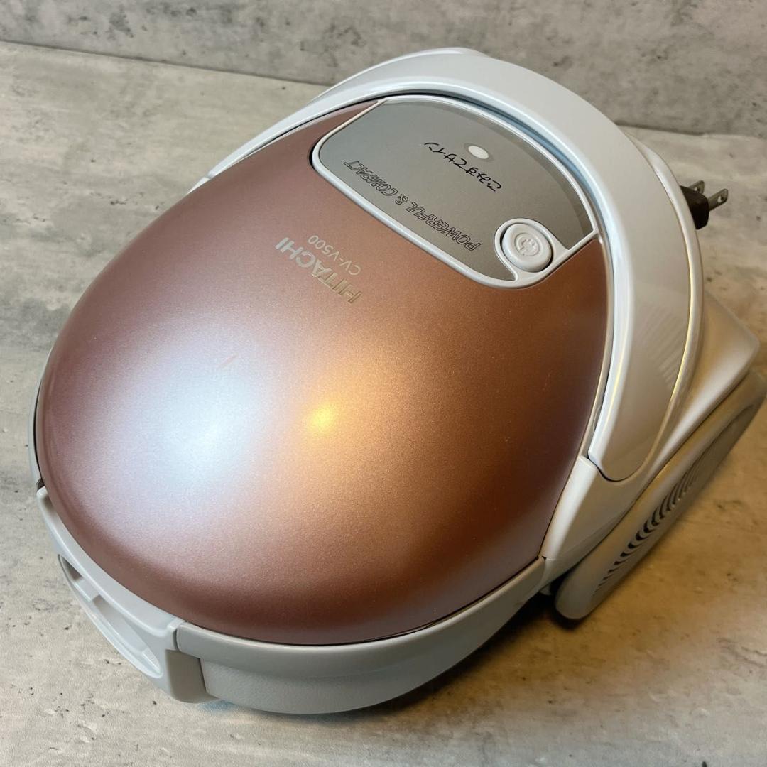 HITACHI 日立 紙パック式 掃除機 CV-V500 2023年製 ピンク