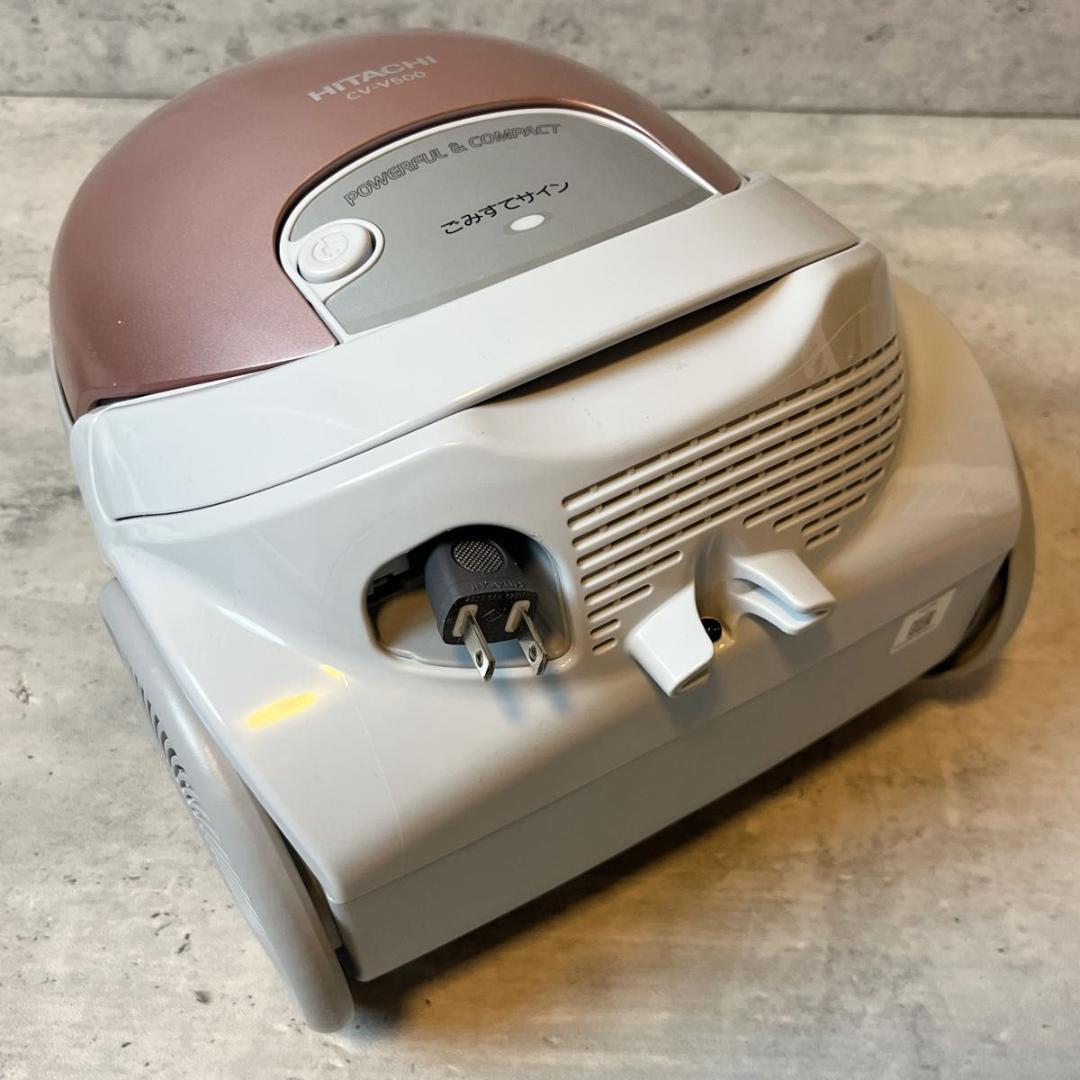 HITACHI 日立 紙パック式 掃除機 CV-V500 2023年製 ピンク