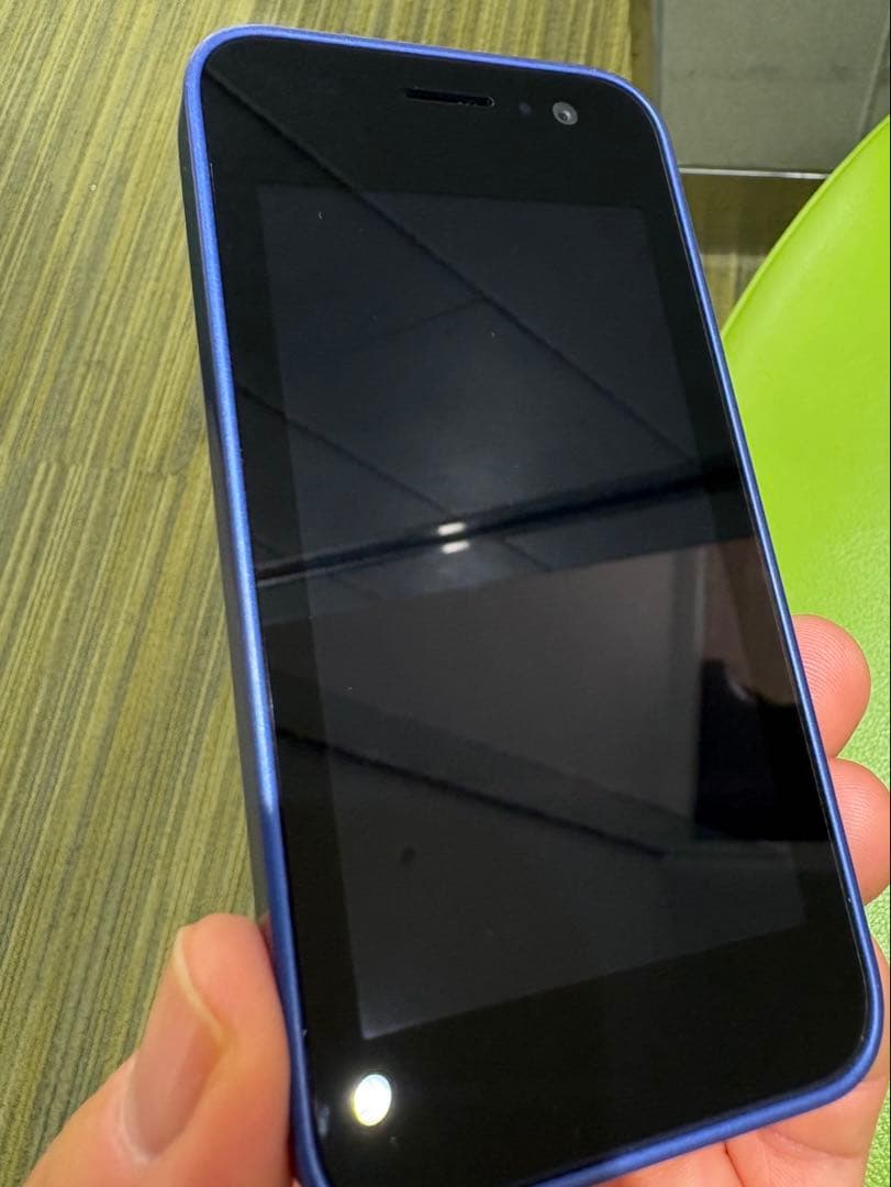 キッズケータイ　docomo ドコモ　KY-41Cブルー