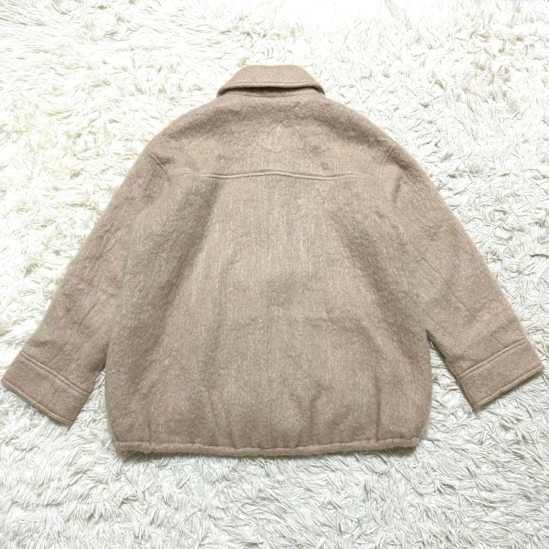 ガリャルダガランテ　モヘアシャギーブルゾン　モヘヤ混