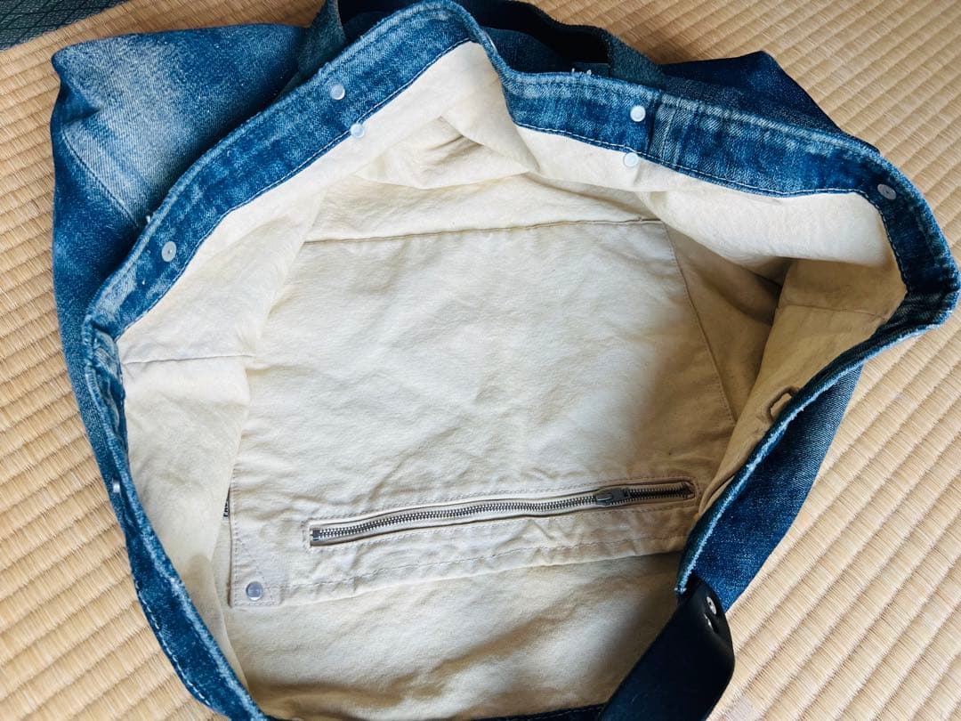 truck furniture デニムトートバッグ美品　トラックファニチャー