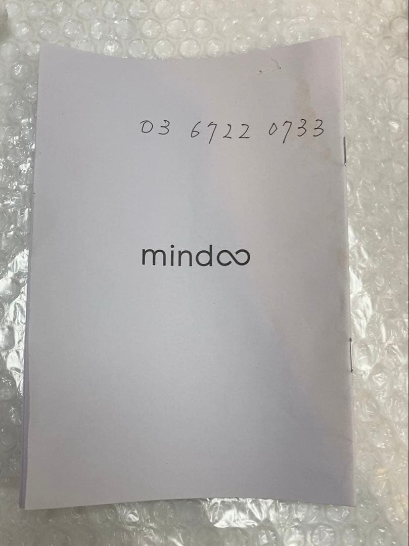 Mindoo Aquax ミンドーアクアエックス　クリーナー 実使用1～2回