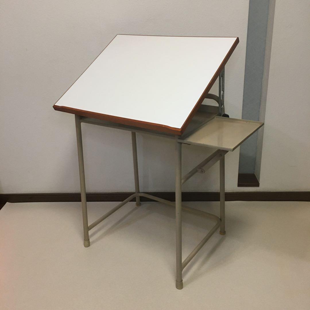 美術机 スクールデスク デッサン ドラフティング イーゼル 匿名配送 送料無料