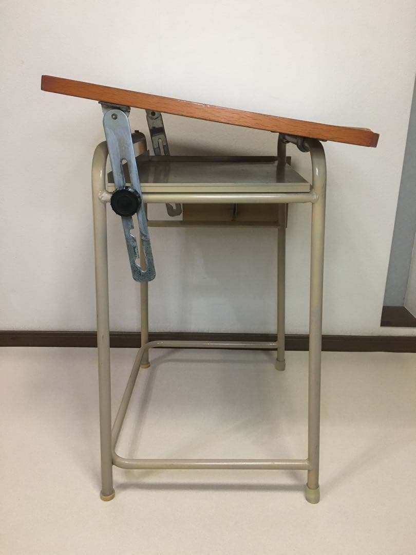 美術机 スクールデスク デッサン ドラフティング イーゼル 匿名配送 送料無料