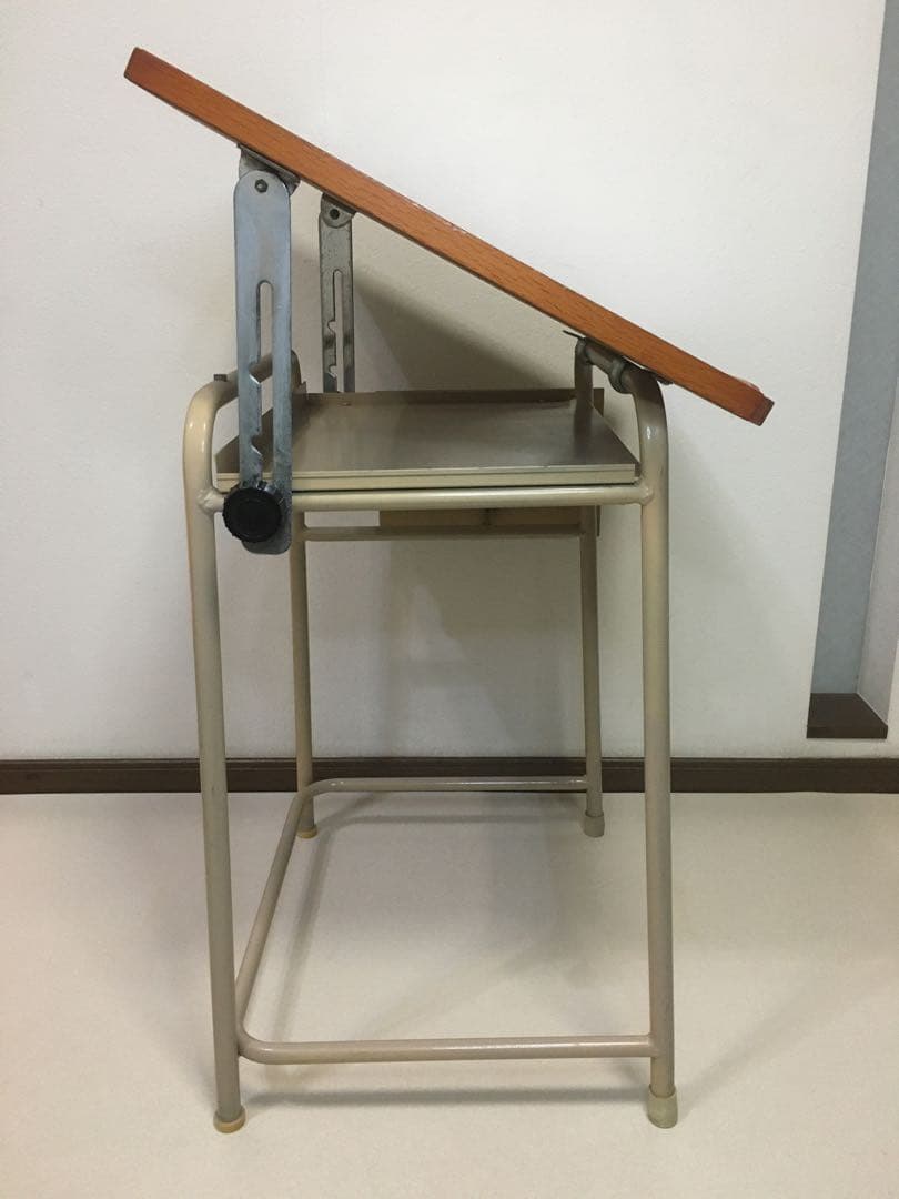 美術机 スクールデスク デッサン ドラフティング イーゼル 匿名配送 送料無料