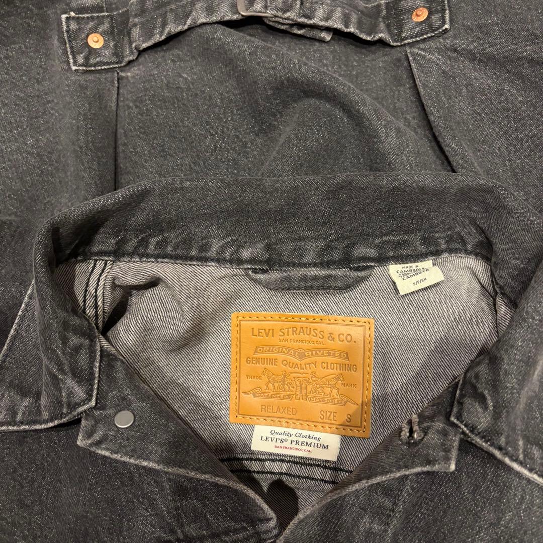 し*ら様 Levi’s TYPE I トラッカージャケット ブラック STONE