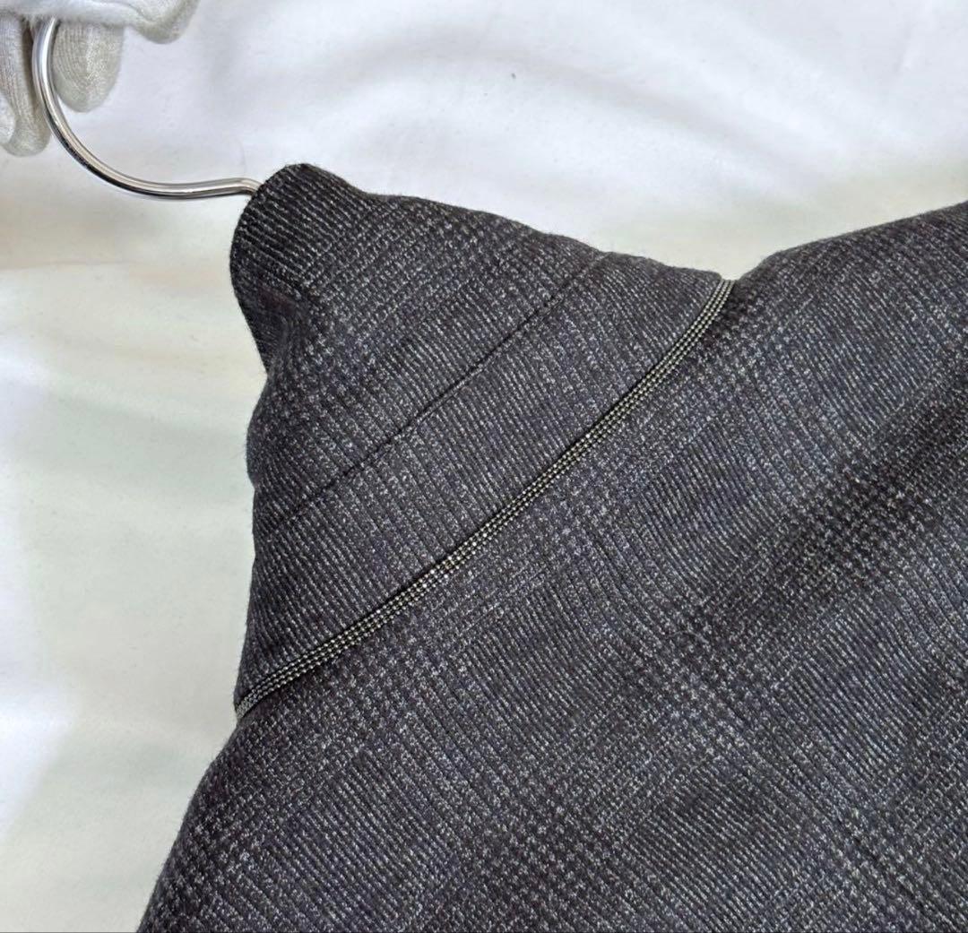極美品✨　ブルネロクチネリ　テーラードジャケット　モニーレ　ダークグレー　40