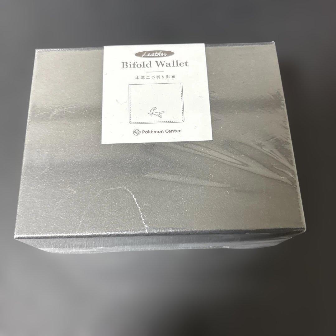 K*様 ポケモン ブラッキー 本革二つ折り財布 未開封