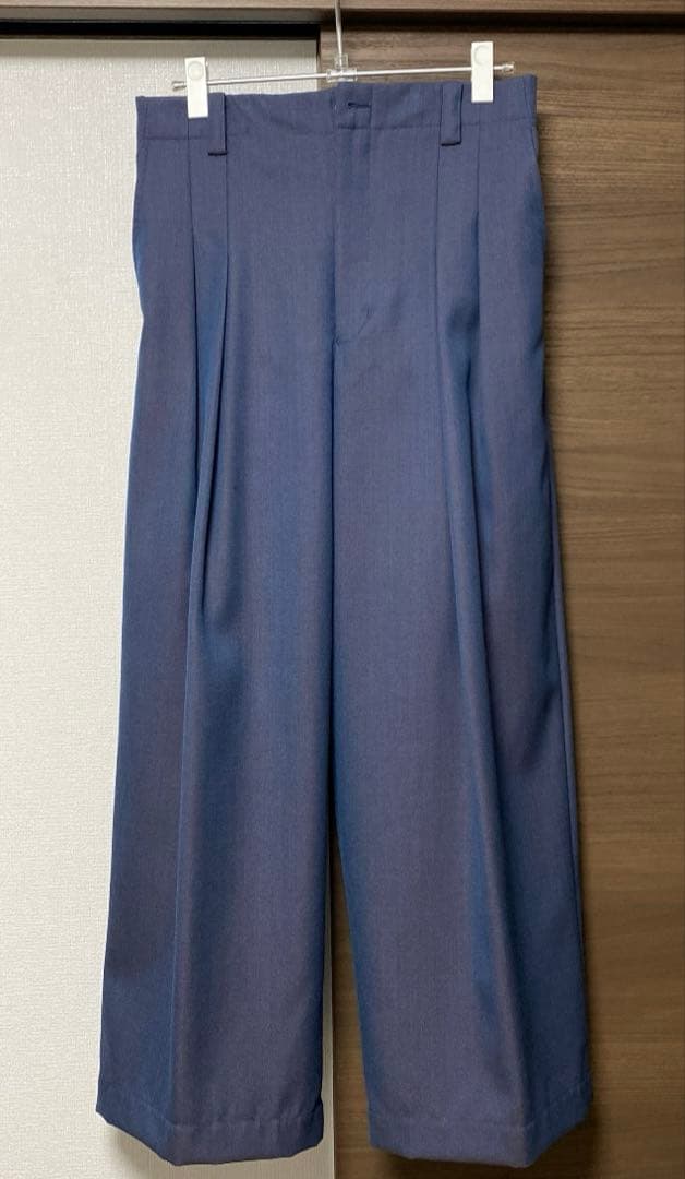 メゾンスペシャル　2タックワイドスラックス