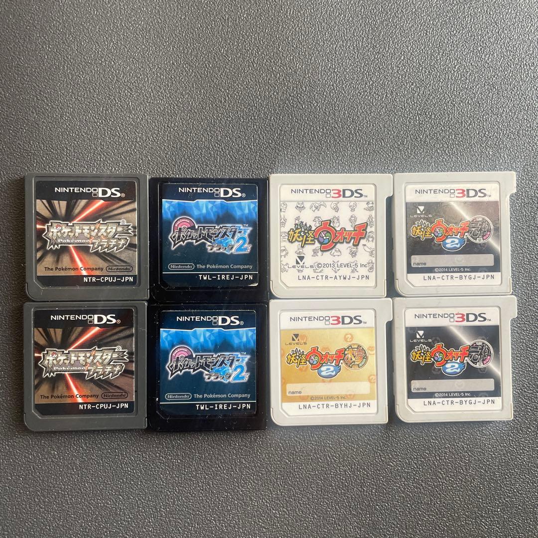 る*定様 ポケモン 妖怪ウォッチ 3DS DSソフト８本セット