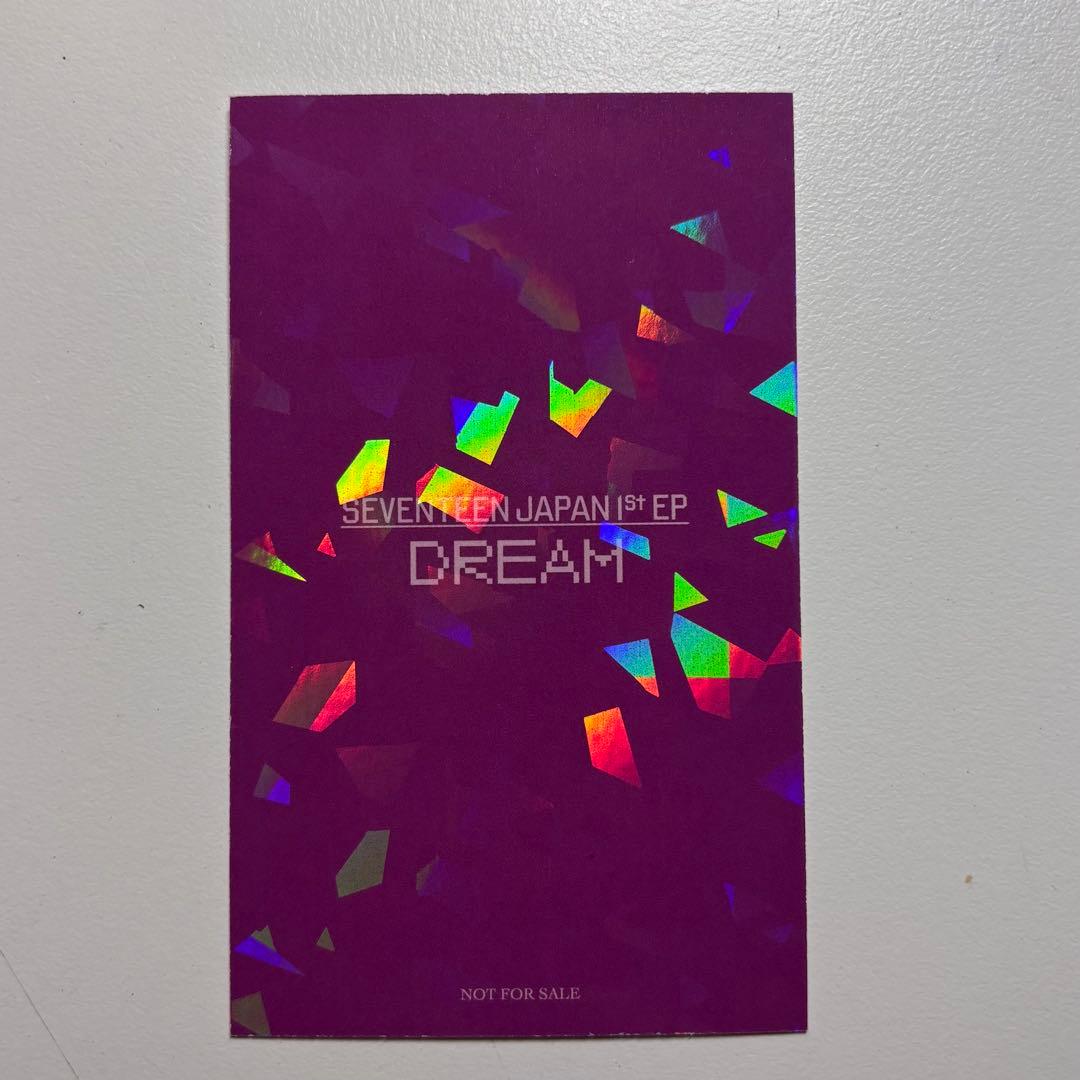 スングァン dream ラキドロ トレカ ユニバ seventeen セブチ