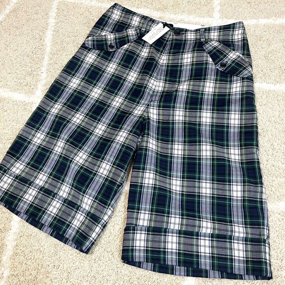 COMME des GARCONS コムデギャルソン　ハーフパンツ　チェック柄