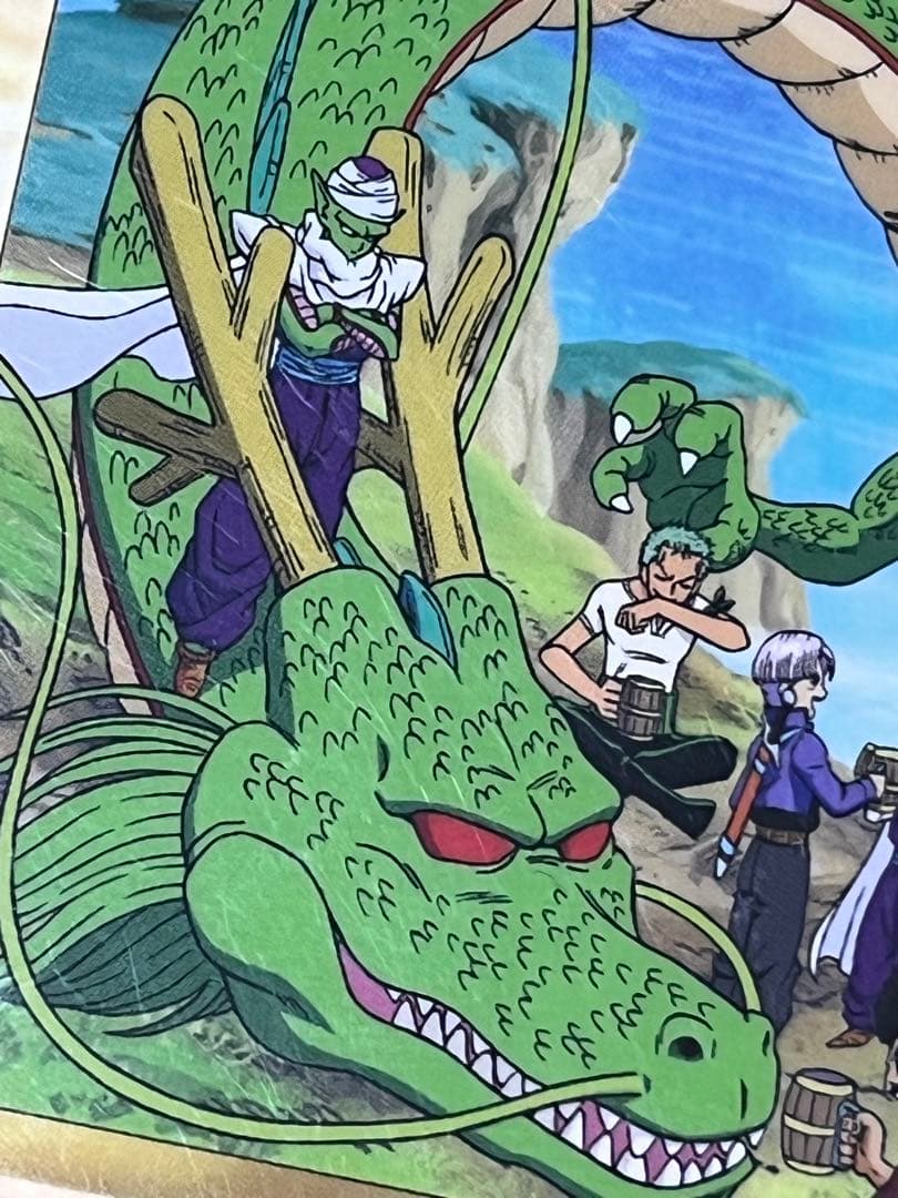 40th ドラゴンボール＆ワンピース☆オールスターズ Ⅰ Ⅱ Ⅲ 3枚セット