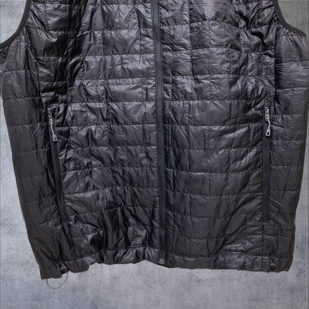 【w887】Patagonia ナノパフ ベスト プリマロフト ブラック テック