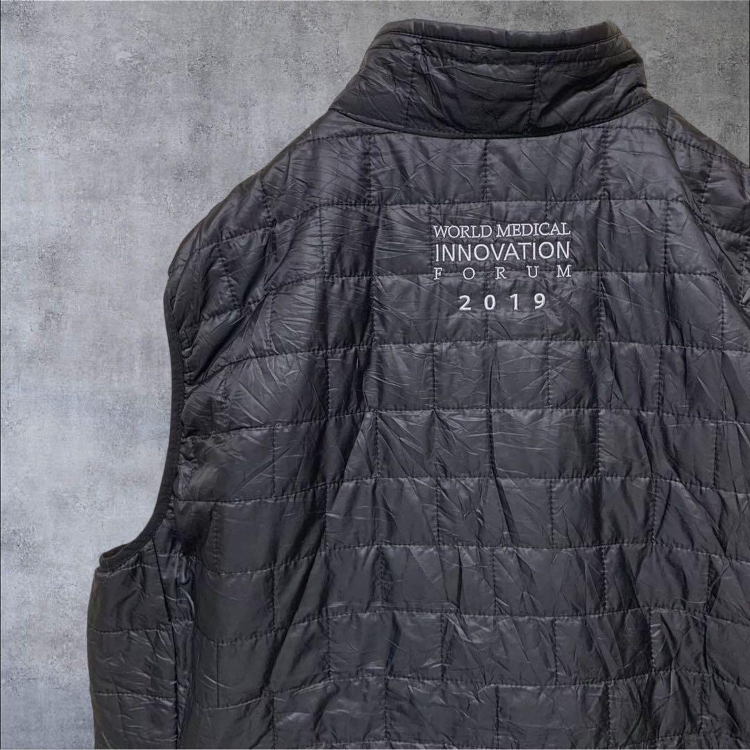 【w887】Patagonia ナノパフ ベスト プリマロフト ブラック テック