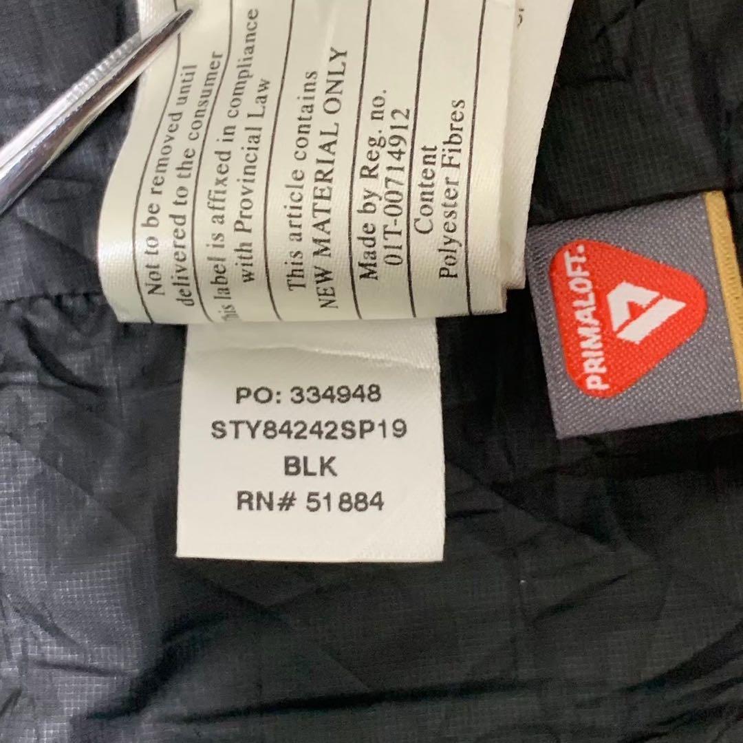 【w887】Patagonia ナノパフ ベスト プリマロフト ブラック テック