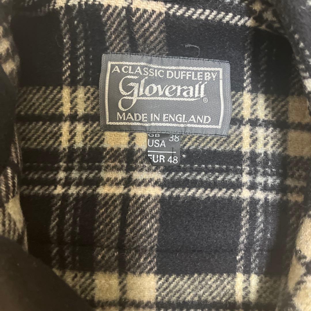 Gloverall ブラック ダッフルコート GB 38