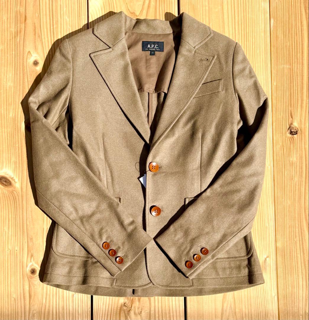 ◆ 新品未着用　A.P.C. ツィードジャケット　アーペーセーAPC MHL