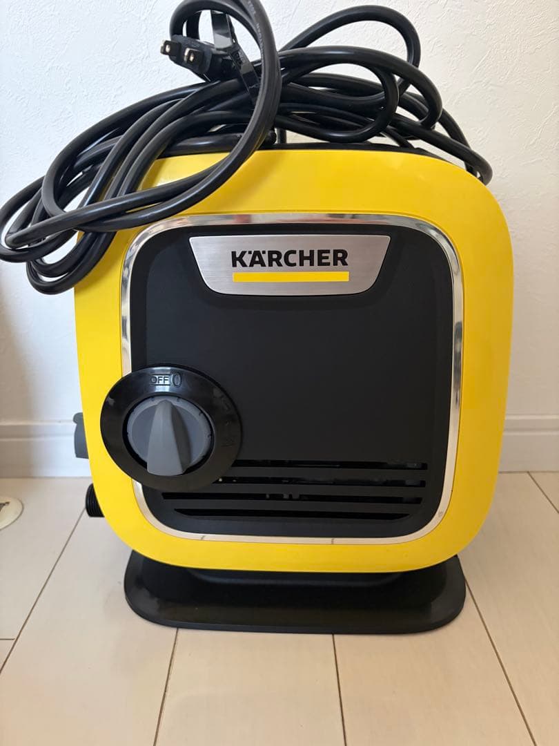 KÄRCHER k-mini高圧洗浄機本体 コンパクト付属品付き