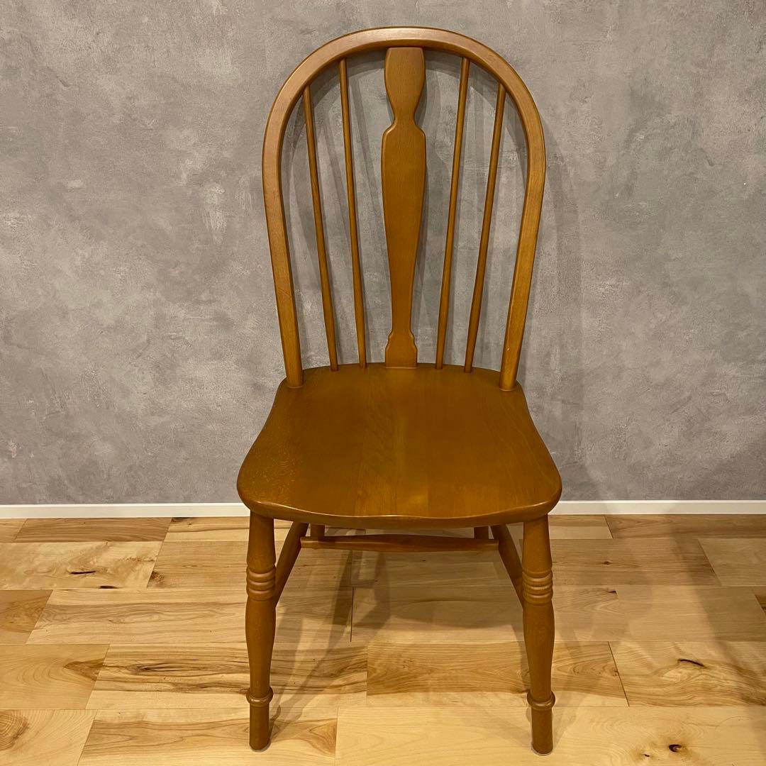 飛騨産業 キツツキ ウィンザーチェア 2脚セット 木製 ウッド チェア 椅子