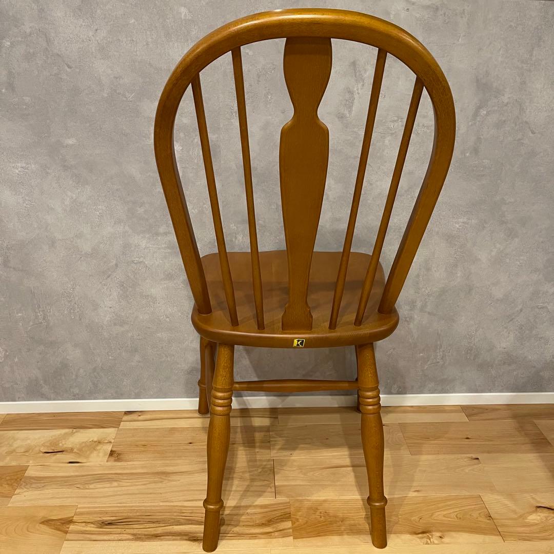 飛騨産業 キツツキ ウィンザーチェア 2脚セット 木製 ウッド チェア 椅子