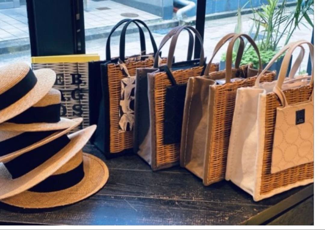 Kaolin•eb.ba.gos-スクエアカゴ袋