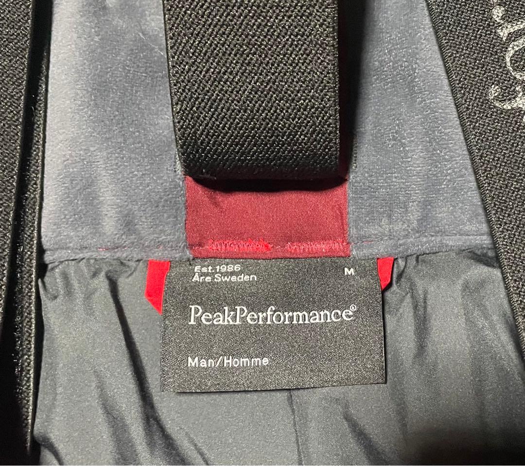 新品未使用　ピークパフォーマンス　サスペンダー付きスキーウェア