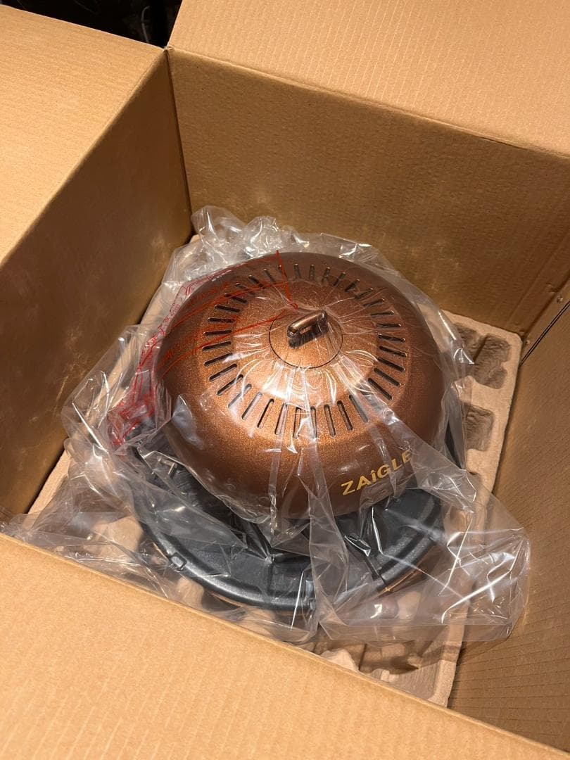 【BBQにオススメ】☆新品未使用☆ZAIGLE ホットプレート 無煙ロースター