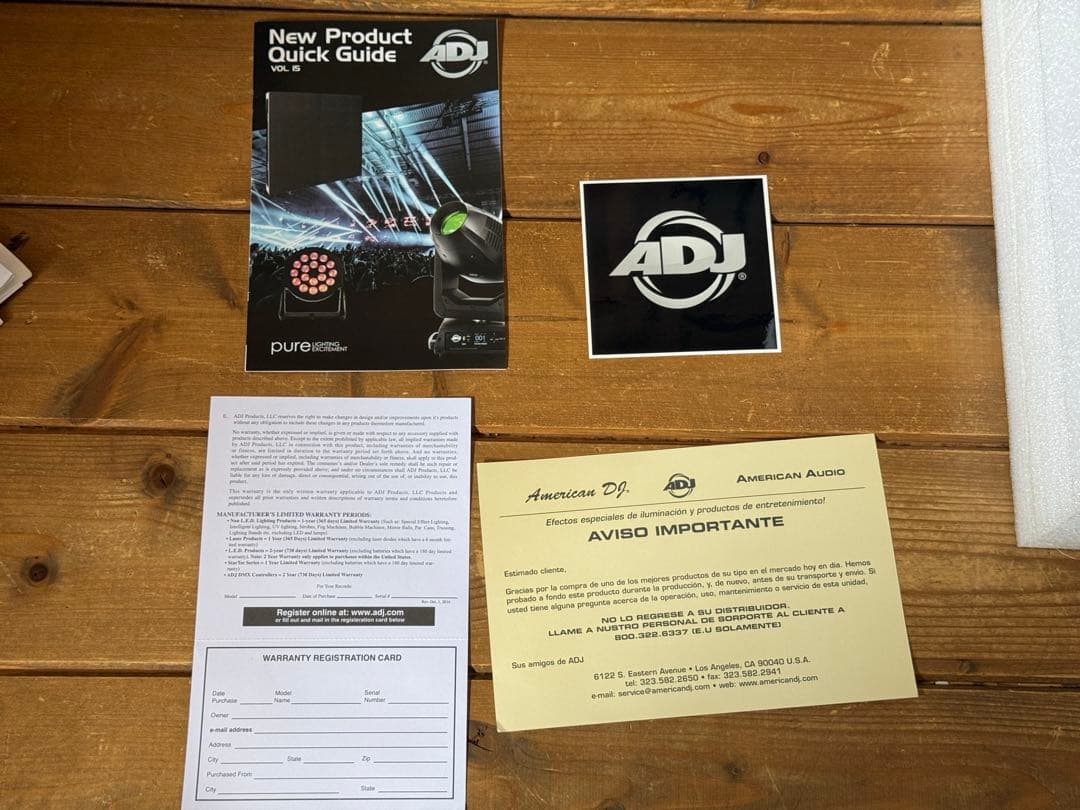 DJ機材 ADJ Encore Profile 1000 Color