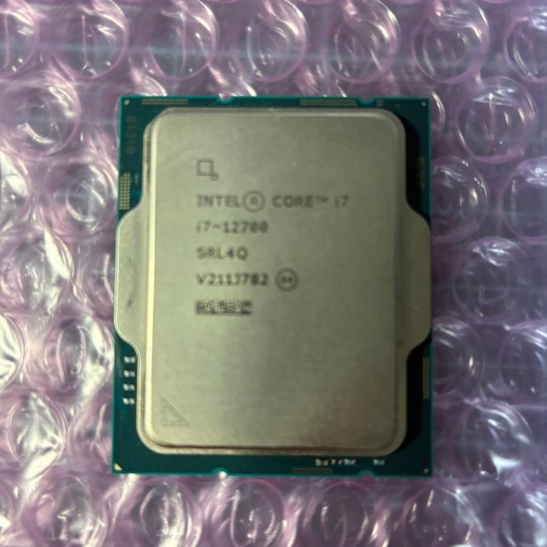 occt済Intel Core i7-12700 無印 CPU LGA 1700