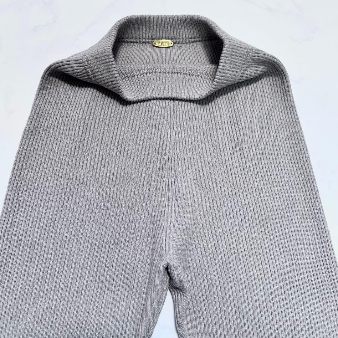 ドゥーズィエムクラス ALMARIB レギンス カシミヤ混リブニットパンツ 秋冬