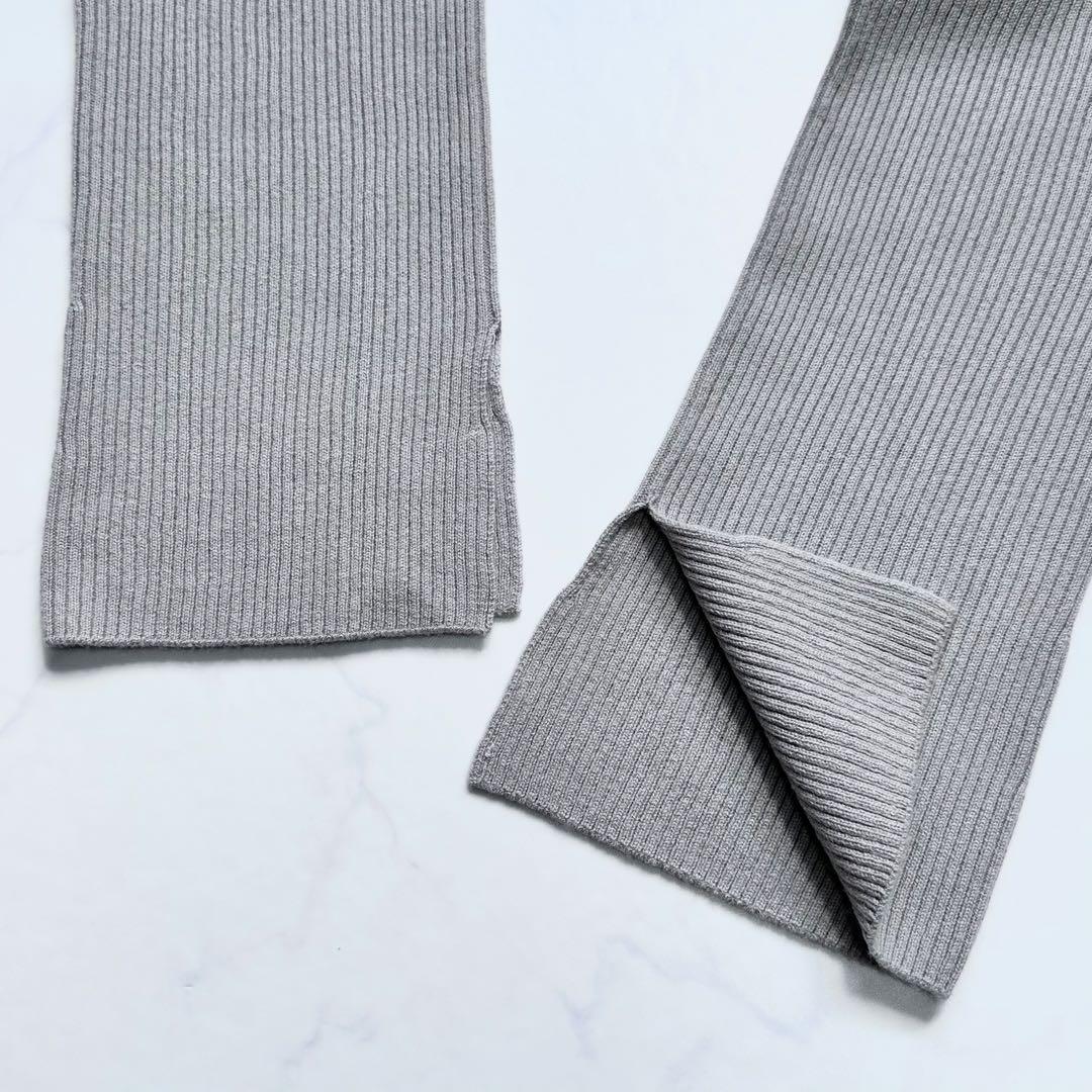 ドゥーズィエムクラス ALMARIB レギンス カシミヤ混リブニットパンツ 秋冬