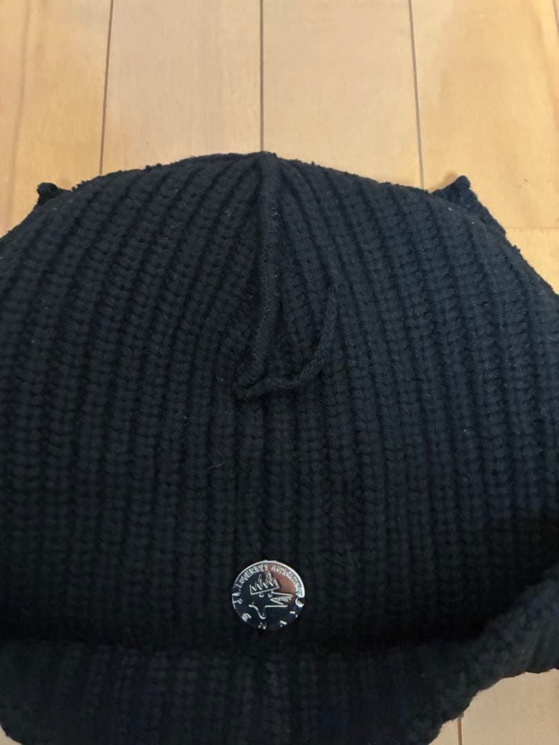 正規品！CHARLES JEFFREY LOVERBOY黒ビーニー