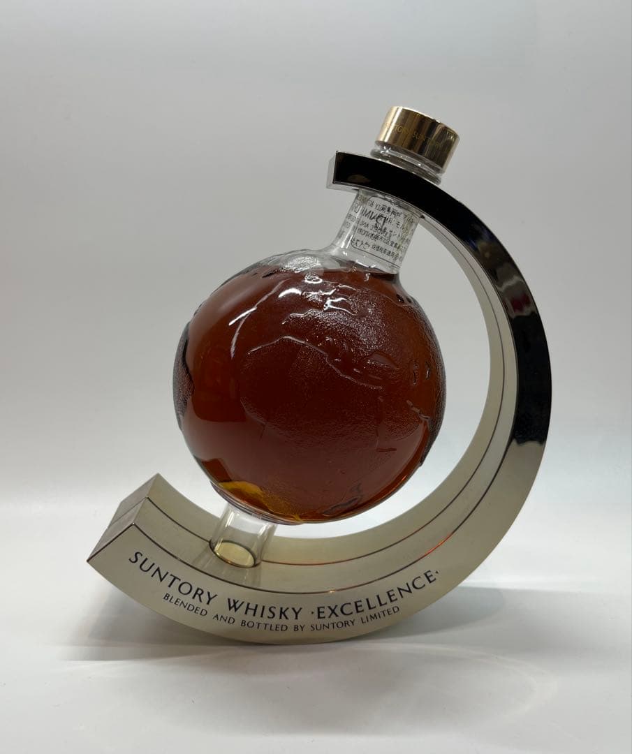 サントリー ウイスキー エクセレンス 地球儀型ボトル　未開封品
