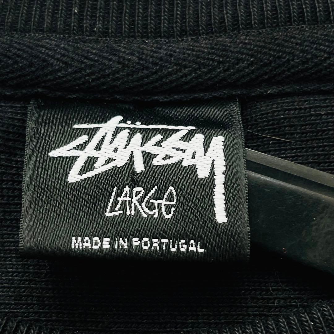 Stussy ステューシー　スウェット 【L】ブラック